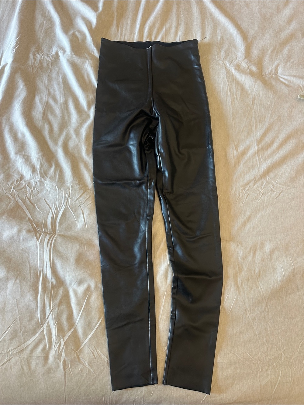 Joie Black Faux Leather Leggings
